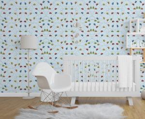 Papel de Parede Baby Adesivo Fosco 08 300x50 cm    LPKT3QA