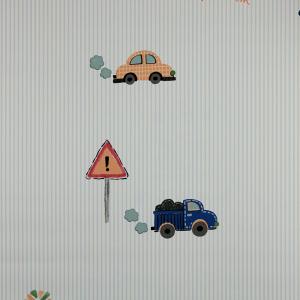 Papel de Parede All Kids Carrinhos H2912902- Rolo: 10m x 0,53m Vinilizado Tam 53m x 10.00 (C x A) Carrinhos   H2912902