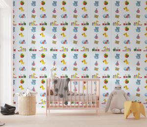 Papel de Parede Infantil Adesivo Fosco 08 300x50 cm    BL76PJBO